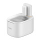 Smart Pet Water Fountain with Lithium Ion Battery - White