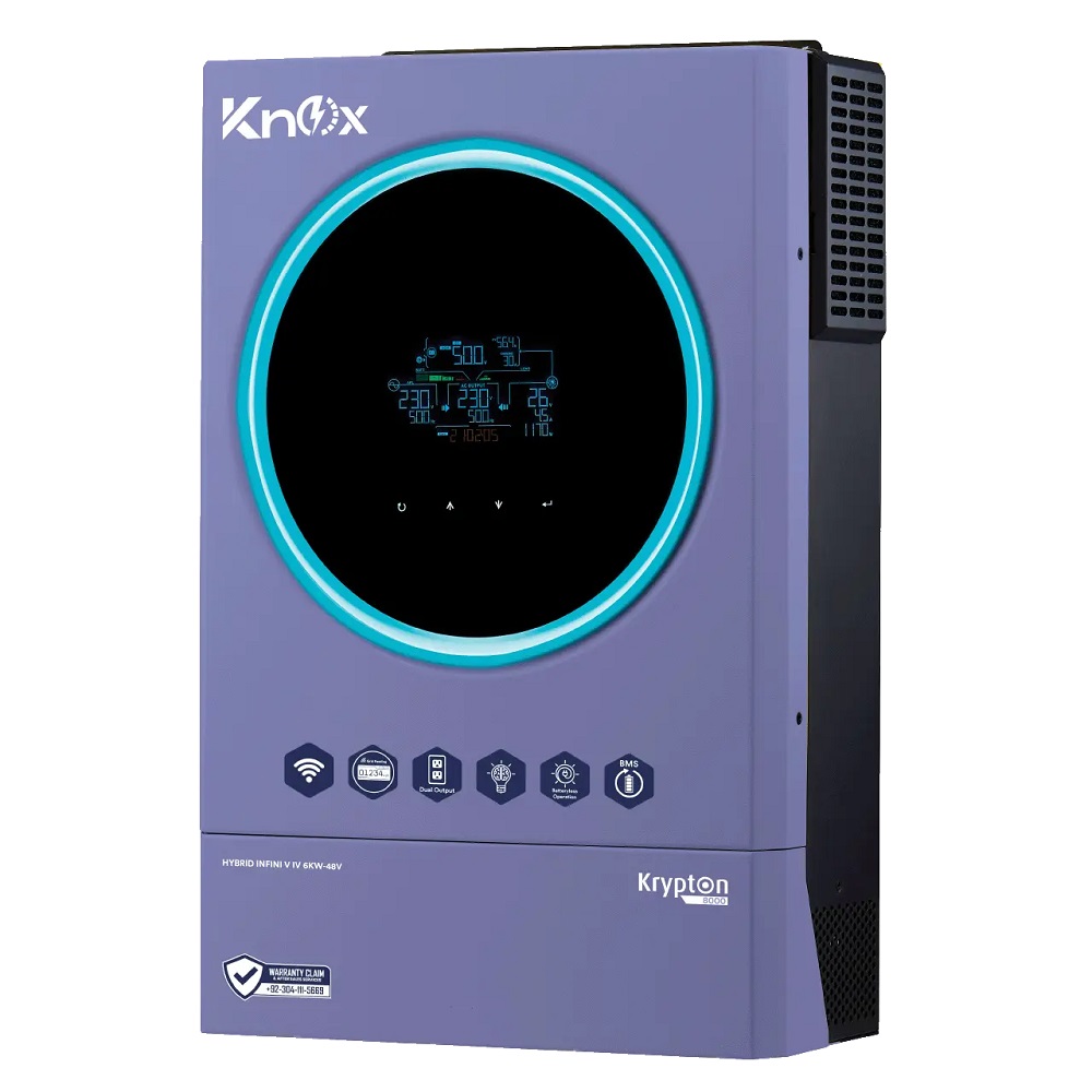 Knox Krypton 8000 6kW Hybrid Solar Inverter